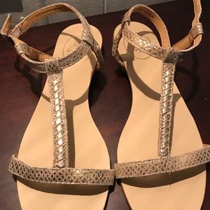 Gold Jack Rogers *new*